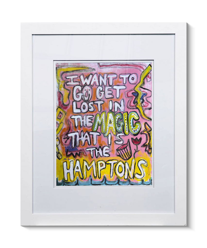 I WANT TO GET LOST IN THE MAGIC THAT IS THE HAMPTONS - Edition 1.1 PJPIIItheartist