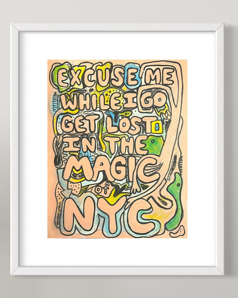 Excuse Me While I Go Get Lost In The Magic Of NYC - PINK PJPIIItheartist
